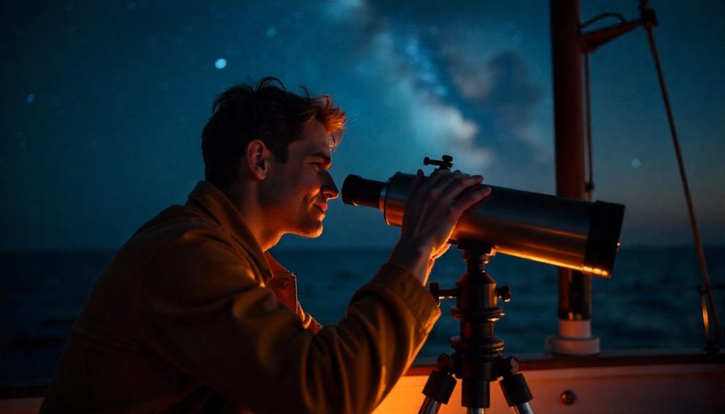 Yacht charter astronomy observation